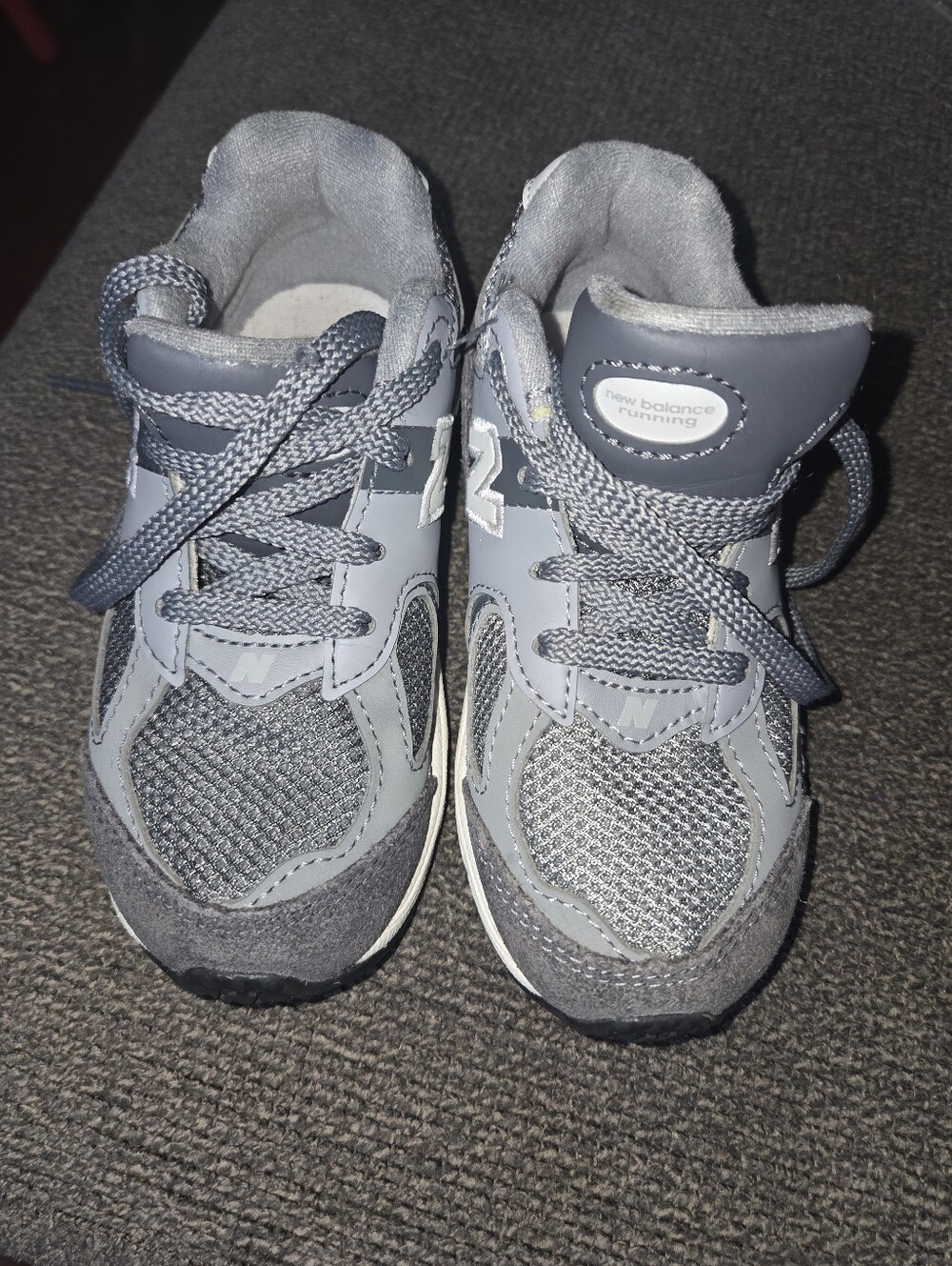 New Balance Kids' Gray Running Shoes